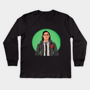 Variant Loki Kids Long Sleeve T-Shirt